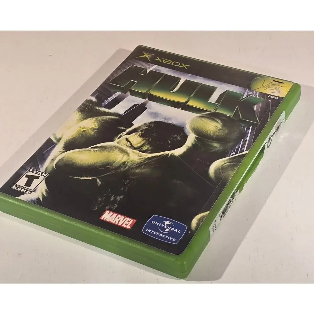 Hulk Original Xbox Game Complete CIB Marvel Universal Interactive